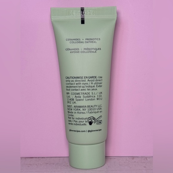 Glow Recipe Avocado Ceramide Moisture Barrier Cleanser NEW 20 ml / 0.67 fl oz - Picture 2 of 3